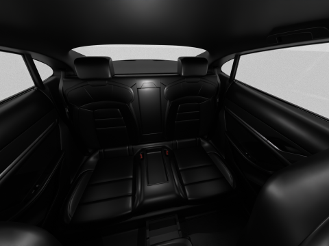 Porsche Taycan 4 2025 Modello 3D