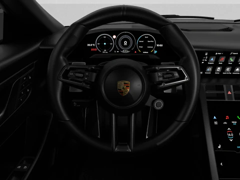 Porsche Taycan 4 2025 3D Model