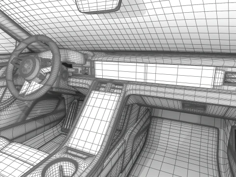 Porsche Taycan 4 2025 3D Model