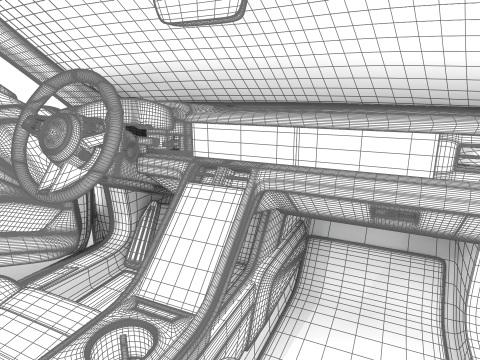 Porsche Taycan 2025 HQ Model 3D