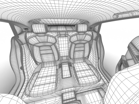 Porsche Taycan 2025 HQ Model 3D
