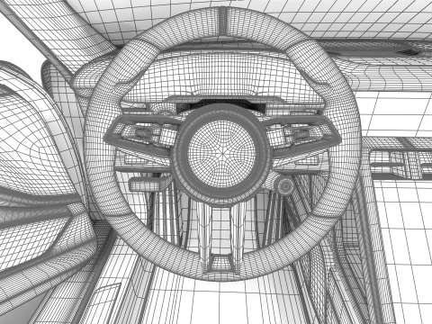 Porsche Taycan 2025 HQ Model 3D