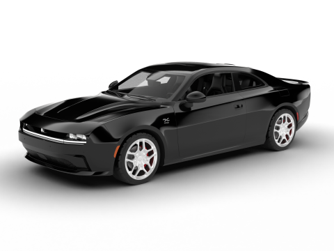 Dodge Charger Daytona R-T 2025 3D Modell