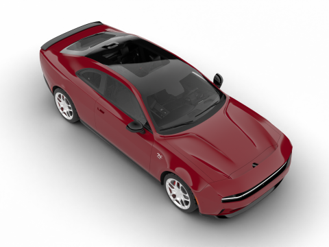Dodge Charger Daytona R-T 2025 3D Modell