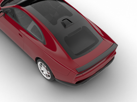 Dodge Charger Daytona R-T 2025 3D Modell