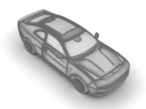 Dodge Charger Daytona R-T 2025 3D Modell