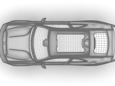 Dodge Charger Daytona R-T 2025 3D Modell