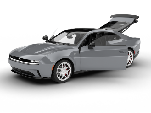 Dodge Charger Daytona R-T 2025 HQ 3D Model