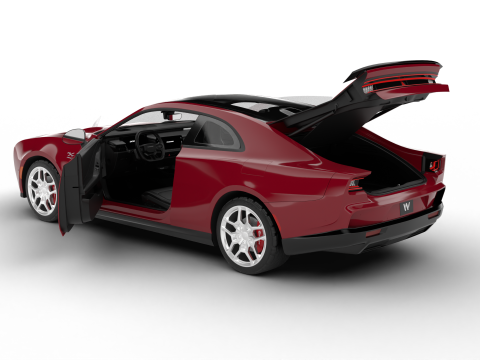 Dodge Charger Daytona R-T 2025 HQ 3D Model