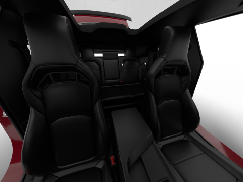 Dodge Charger Daytona R-T 2025 HQ 3D Model