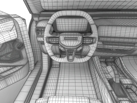 Dodge Charger Daytona R-T 2025 HQ 3D Модель