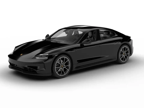 Porsche Taycan 4 2025 3D Model
