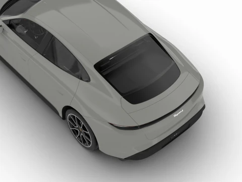 Porsche Taycan 4 2025 3D Model