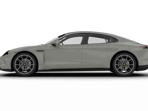 Porsche Taycan 4 2025 3D 模型