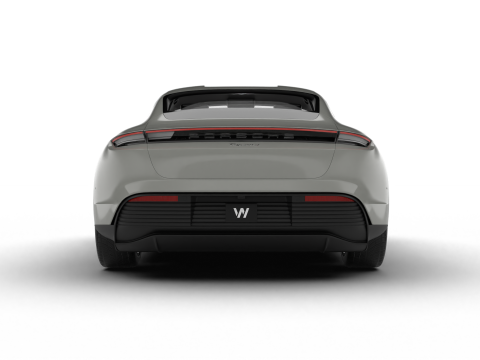 Porsche Taycan 4 2025 3D 模型