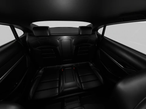 Porsche Taycan 4 2025 3D Model