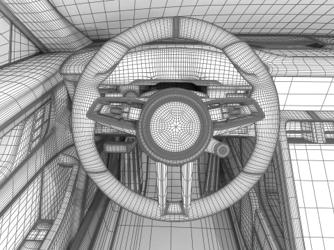 Porsche Taycan 4 2025 3D Model