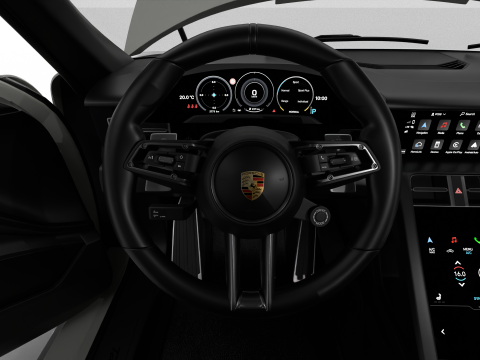 Porsche Taycan 4 2025 HQ 3D मॉडल