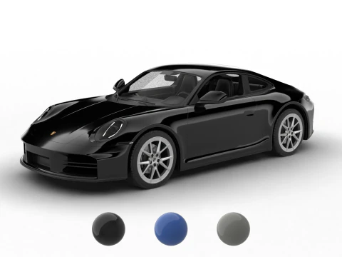 Porsche 911 Carrera 4S 2025 Modelo 3D