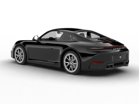 Porsche 911 Carrera 4S 2025 Modelo 3D