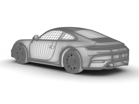 Porsche 911 Carrera 4S 2025 Modelo 3D
