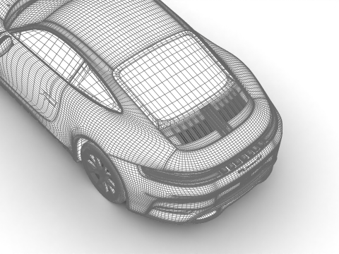 Porsche 911 Carrera 4S 2025 Modelo 3D