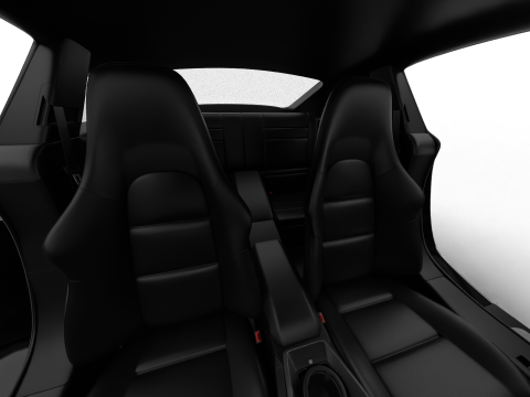 Porsche 911 Carrera 4S HQ 2025 3D Model