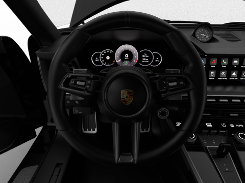 Porsche 911 Carrera 4S HQ 2025 3D Model