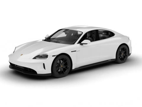 Porsche Taycan GTS 2025 3D 模型