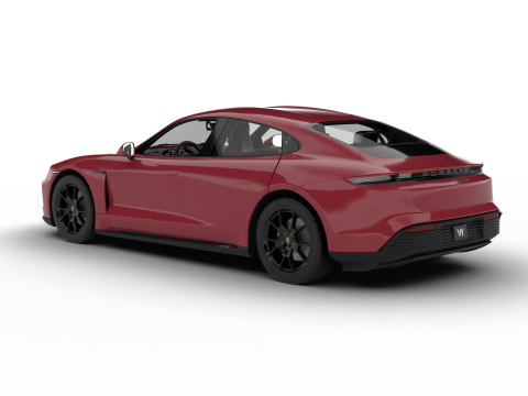Porsche Taycan GTS 2025 3D 模型