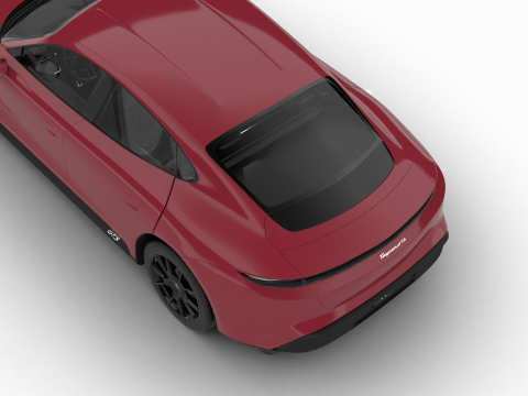 Porsche Taycan GTS 2025 3D 模型