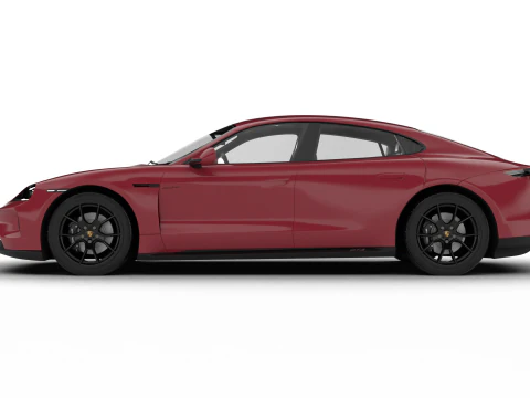 Porsche Taycan GTS 2025 3D Model