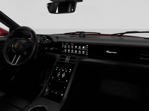 Porsche Taycan GTS 2025 3D 模型