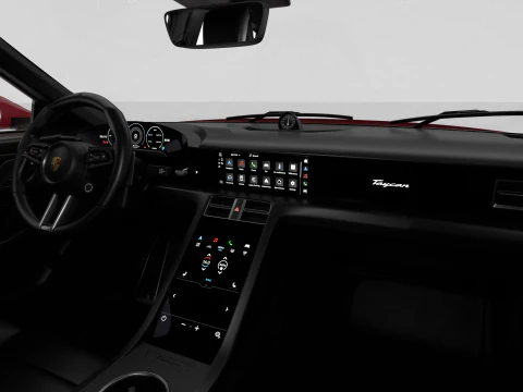 Porsche Taycan GTS 2025 3D Model