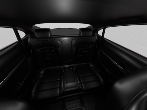Porsche Taycan GTS 2025 3D 模型