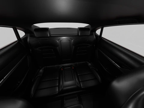 Porsche Taycan GTS 2025 3D Model