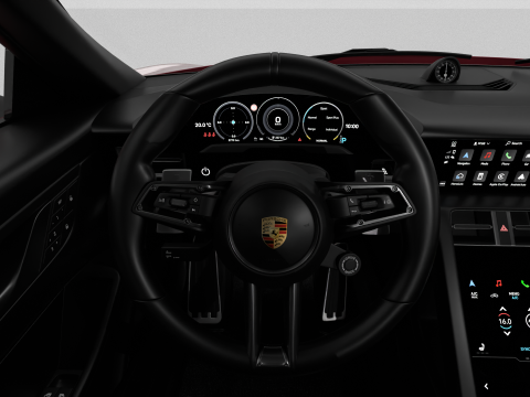 Porsche Taycan GTS 2025 3D 模型