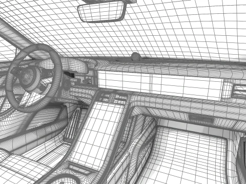 Porsche Taycan GTS 2025 3D Model