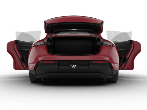 Porsche Taycan GTS 2025 HQ 3D Model