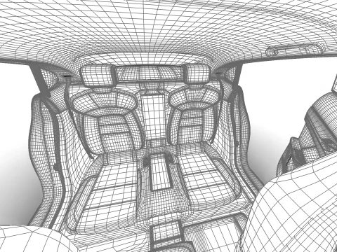 Porsche Taycan GTS 2025 HQ 3D Model