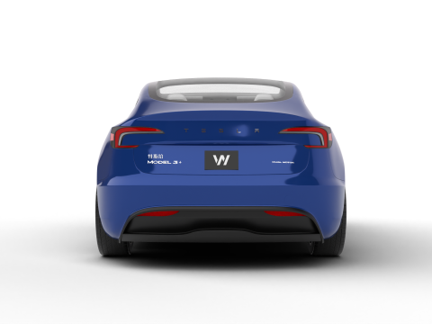 Tesla Model 3 Plus 2026 Model 3D