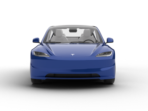 Tesla Model 3 Plus 2026 Model 3D