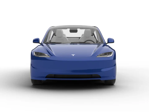 Tesla Model 3 Plus 2026 3D Model