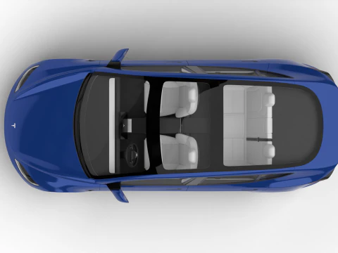 Tesla Model 3 Plus 2026 3D Model