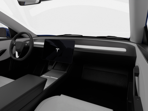 Tesla Model 3 Plus 2026 Model 3D