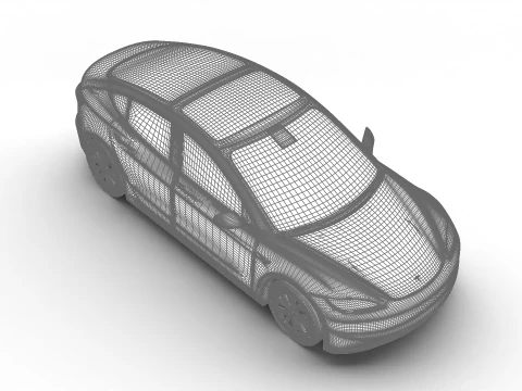 Tesla Model 3 Plus 2026 3D Model