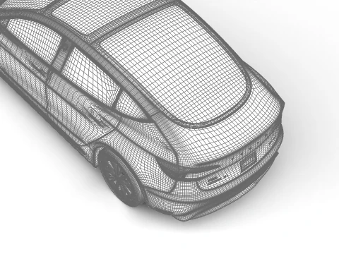 Tesla Model 3 Plus 2026 3D Model