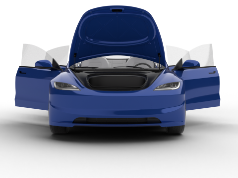 Tesla Model 3 Plus 2026 HQ Modelo 3D