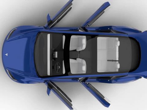 Tesla Model 3 Plus 2026 HQ 3D Model