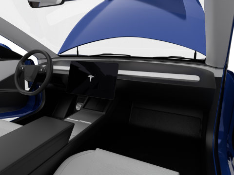 Tesla Model 3 Plus 2026 HQ Modelo 3D